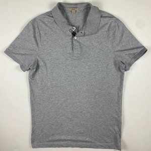 Burberry Check Button Bridge Polo